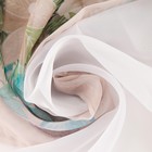 Тюль с подхватом и ламбрекеном "Beautiful Сhristmas" 250х200см, 100% п/э, вуаль - фото 30038633