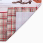 Комплект штор для кухни с подхватами «Этель» Winter holidays, 2 шт., бежевые, 145×180 см - Фото 11