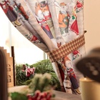 Комплект штор для кухни с подхватами «Этель» Winter holidays, 2 шт., бежевые, 145×180 см - Фото 7