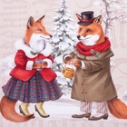 Комплект штор для кухни с подхватами «Этель» Winter holidays, 2 шт., бежевые, 145×180 см - Фото 9