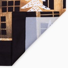 Комплект штор для кухни с подхватами «Этель. Золотой город, 2 шт., белые, чёрные, 145×180 см - Фото 9