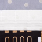 Комплект штор для кухни с подхватами «Этель. Золотой город, 2 шт., белые, чёрные, 145×180 см - Фото 10