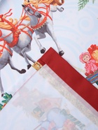 Шторы для кухни с подхватами «Новогодняя сказка» 145×180 см - 2 шт., габардин - Фото 6