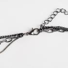 Кулон "Цепь" величие, цвет серый, L=44 см - фото 25562783