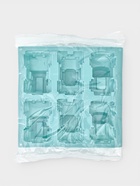 Форма для выпечки Доляна «Грузовик», силикон, 22×22 см, 6 ячеек (9.8×4.9 см), бирюзовый 628969