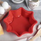 Форма силиконовая для выпечки Доляна «Восьмиконечная звезда», 22×22×5 см, цвет МИКС - Фото 3