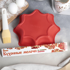 Форма силиконовая для выпечки Доляна «Восьмиконечная звезда», 22×22×5 см, цвет МИКС - Фото 5