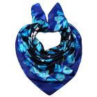 Платок женский, размер 90х90, цвет мультиколор - Фото 1