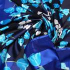 Платок женский, размер 90х90, цвет мультиколор - Фото 3