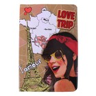 Обложка для паспорта Love trip (Люблю путешествия) - Фото 1