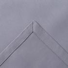 Салфетка декоративная «Этель», 40×40 см, серая, 100% хлопок, саржа, 250 г/м² - Фото 3