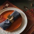 Салфетка декоративная «Этель», 40×40 см, серая, 100% хлопок, саржа, 250 г/м² - Фото 5