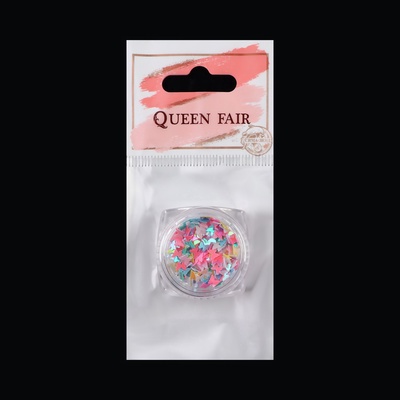 Пайетки для декора «Бабочки», разноцветные