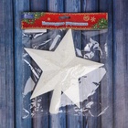 Звезда на ёлку (верхушка), мерцание граней, 18.5×20 см - Фото 3