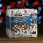 Салфетки бумажные «Снеговички», 24×24 см 100 листов - Фото 4