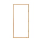 Дверной блок для бани и сауны, 180×70 см, деревянная - Фото 4