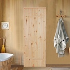 Дверной блок для бани и сауны, 180×70 см, деревянная - Фото 1