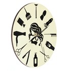 Часы настенные "Для парикмахерской", дискретный ход, d-23 см - фото 8499601