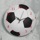 Часы настенные "Футбольный мяч", дискретный ход, d-23.5 см - фото 9566352