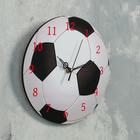 Часы настенные "Футбольный мяч", дискретный ход, d-23.5 см - Фото 5