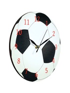 Часы настенные интерьерные "Футбольный мяч",  d-23.5 см - фото 42104612