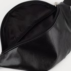 Поясная сумка на молнии, цвет чёрный - Фото 3
