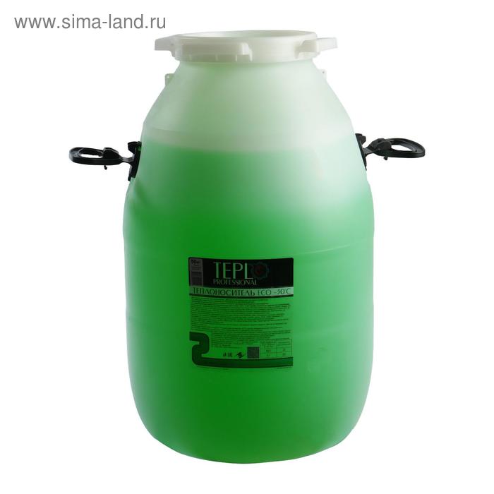 Теплоноситель TEPLO Professional ECO - 30, основа пропиленгликоль, 50 кг - Фото 1