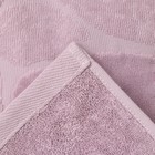 Полотенце махровое Arenaria ПЦС-3501-4479 цв.15-1905 70х130 см, сиреневый, хл100%, 460г/м2 - Фото 3