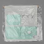 Органайзер подвесной с карманами Доляна «Мяу», 3 отделения, 30×34 см, бирюзовый - Фото 4