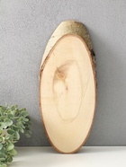 Спил осины, косой, слэб для декора, 35×16±2 см - Фото 4