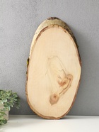 Спил осины, косой, слэб для декора, 45×20±2 см - фото 23524879