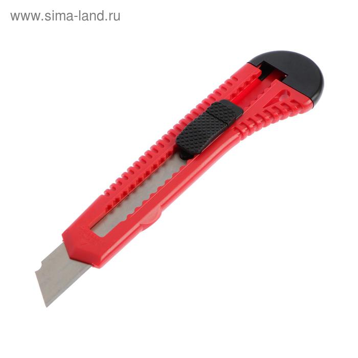 Нож универсальный ON 13-05-100, пластиковый, сегментированное лезвие, 18 мм - Фото 1