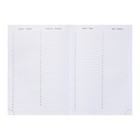 Ежедневник недатированный А5, 160 листов, Attomex.Lancaster, обложка балакрон с поролоном, ляссе, блок 70 г/м2, зелёный 5289391 - фото 16151915