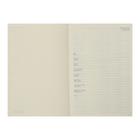 Ежедневник недатированный А5, 160 листов Norwich, обложка искусственная кожа, 2 ляссе, тонированный блок 70 г/м2, красный - Фото 3