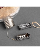 Набор ёлочных шаров «Ветка ели и ягоды», 2 шт, d=10 см, 5 LED, от батареек, свечение тёплое белое 4834891 - фото 16951053