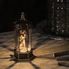 Светодиодная фигура «Ангел в ротонде» 6.3 × 14 × 6.3 см, пластик, батарейки AG13х3, свечение тёплое белое - фото 319794117