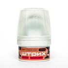 Крем для обуви ШТРИХ Основной уход банка с губкой черный 60 мл - Фото 5