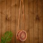 Сумка женская «Сухана», 21×21×9 см, ремешок 65 см - фото 23538153