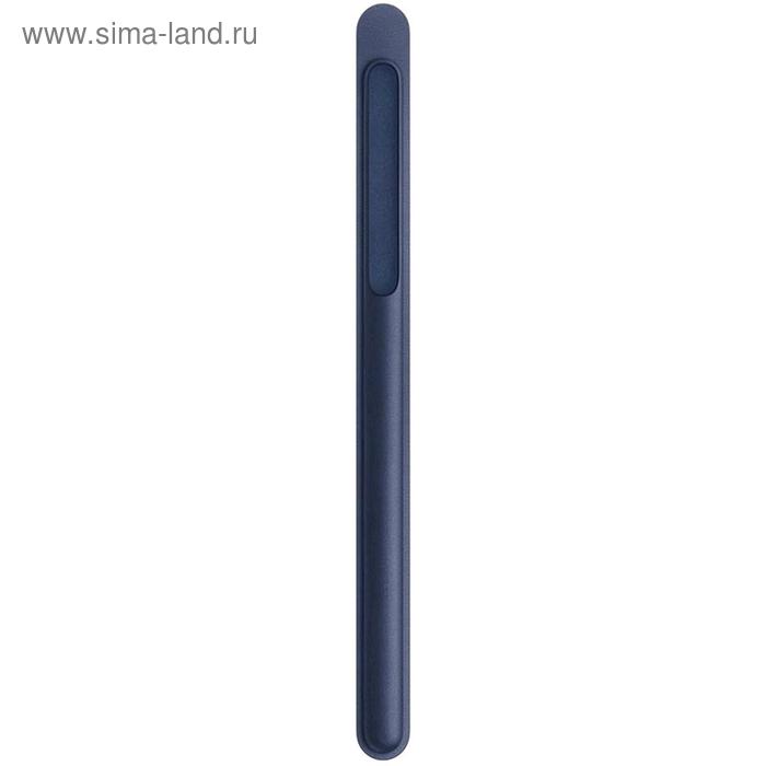 Чехол для стилуса Apple Pencil Case (MQ0W2ZM/A), тёмно-синий - Фото 1
