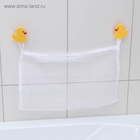 Сетка для игрушек и мелочей на присосках Доляна «Утята», 38×27 см - Фото 7