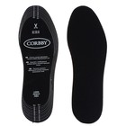 Стельки для обуви Corbby Odor Stop Black, двухслойные, антибактериальные, размер 35-45 - фото 290851766