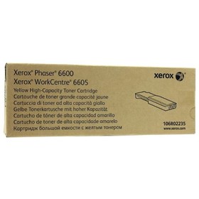 Тонер Картридж Xerox 106R02235 желтый для Xerox Ph 6600/WC 6605 (6000стр.)