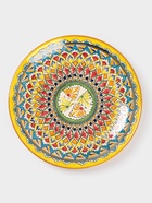 Ляган узбекский Риштанская Керамика «Узоры», d=32 см, жёлтый - Фото 1