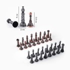 Шахматные фигуры сувенирные, h короля-8 см, пешки-5.6 см, d-2 см - фото 300039558