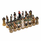 Шахматные фигуры "Отечественная война", h короля-8 см, h пешки-6 см, d-2.5 см - Фото 2