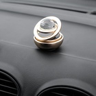 Аксессуар на панель автомобиля, гравитационные кольца, вращается от солнца, металл, золото - Фото 5