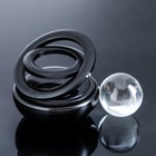 Аксессуар на панель автомобиля с ароматизатором, гравитационные кольца, металл, чёрный - Фото 4