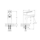 Смеситель для раковины RUSH Balearic BA3935-11, однорычажный, хром - Фото 2