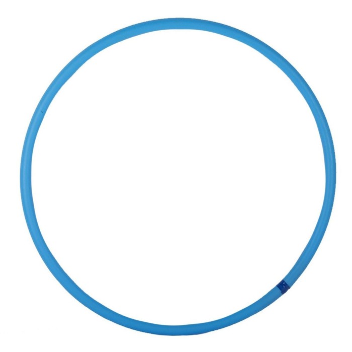 Обруч, диаметр 80 см, цвет голубой - Фото 1