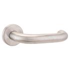 Комплект ручек «Крит» РФ-5559-НЖ нержавеющая сталь с накладками - Фото 1